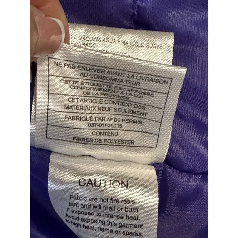 Arctix Suncatcher Insulated Winter Jacket Purple Multicolor Youth Medium